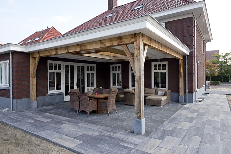 rijst hypotheek Viva Referentie project van timmerbedrijf AIM Timmerwerken uit Veldhoven, het  adres voor een overkapping voor terras of tuin, carport of garage op maat  naar uw wensen door een vakman.